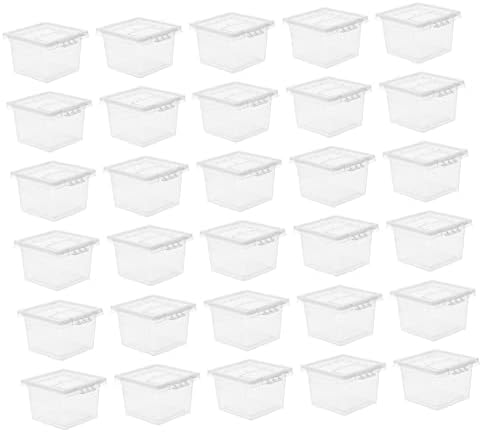 Мипцасе 100 парчиња Кутии Транспорт Капак За Хранење Скорпија Контејнер Лавови Желка Кафез Терариум Грива Шрафирање Со Геко Контејнери За Храна
