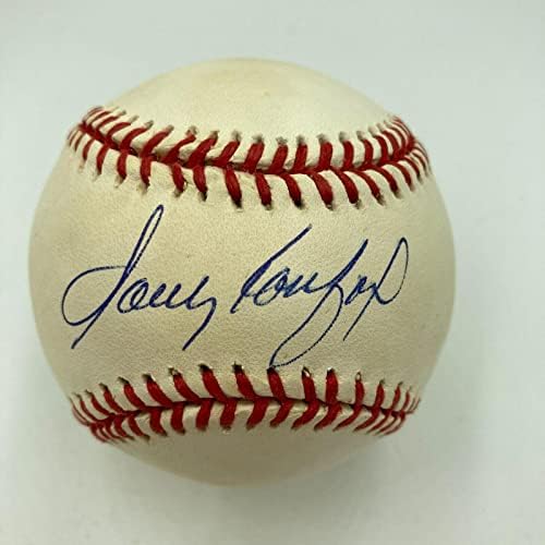 Сенди Куфакс потпиша официјален бејзбол на Националната лига со JSA COA - автограмирани бејзбол