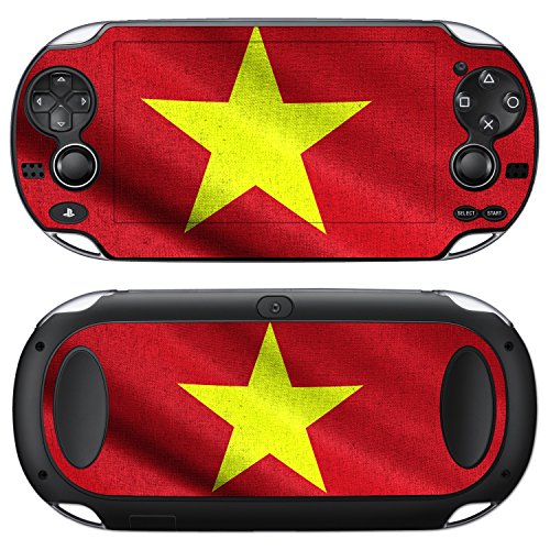 Sony PlayStation Vita Дизајн Кожата знаме На Виетнам Налепница Налепница За PlayStation Вита