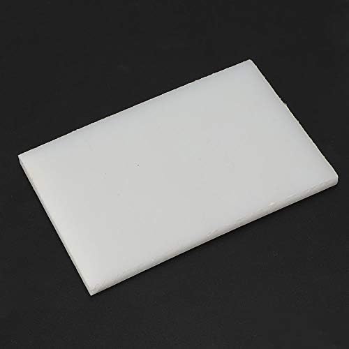 Кожна табла за удар, тивка бела пластична табла за сечење на табла со печат за удирање подлога за чекан за занаетчиска алатка