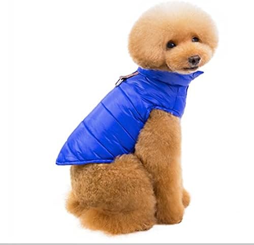 Lepsjgc миленичиња кучиња надолу палто цврста боја зимска топла облека за мали средни кучиња облека