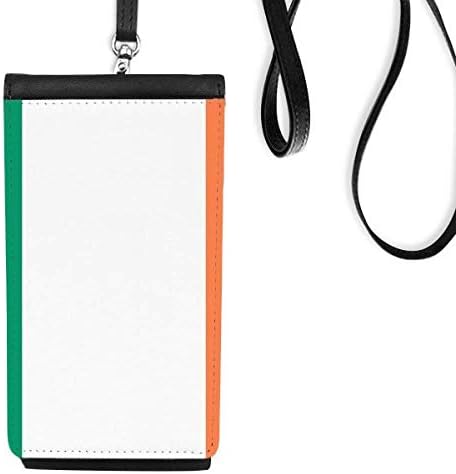 Ирска Национално знаме Европска земја Телефонска чанта што виси мобилна торбичка црн џеб