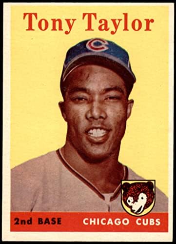 1958 Топпс # 411 Тони Тејлор Чикаго Cubs EX/MT Cubs