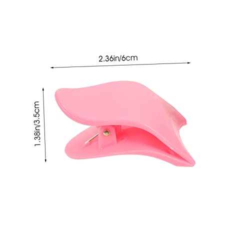 Хемотон 5 парчиња лажни трепки Помошни лажни трепки пластични розови трепки за трепки