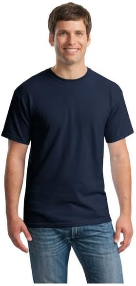 Gildan Blank Adult Adult The Heawn памучна маица унисекс, морнарица