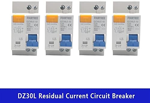 BASNI 1PCS DPN DPNL DZ30L DZ30 MINI преостаната тековна струја за истекување на колото за прекинување на куќиштето MCB Capiting Capiting 4.5Ka