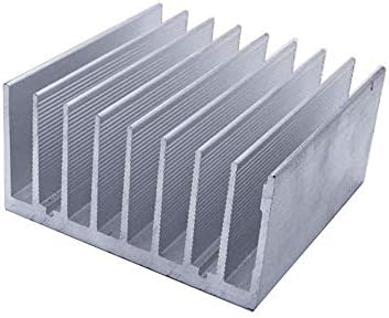 Висока моќност 90x90x45mm алуминиум за топлина на топлина мијалник за топлина ладилник за ладење на електронска компјутерска топлина за дисипација на топлина
