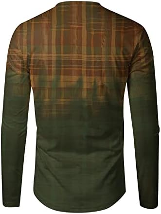 Оиолојм маички кошули Туника врвови за носење со хеланки плус големина џемпер на џемпер со легална мода со долги ракави, печатена