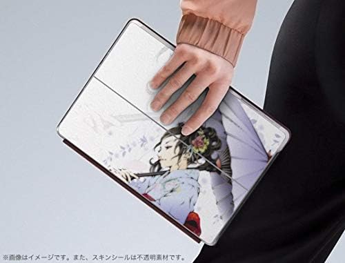Декларална покривка на igsticker за Microsoft Surface Go/Go 2 Ultra Thin Protective Tode Skins Skins 011546 Charkey Kimono Јапонски стил