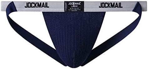 Iius Jock Strap брифинзи за мажи атлетски поддржувачи брифинзи перформанси удобни гаќички за џок -ленти со гаќички за вежбање со
