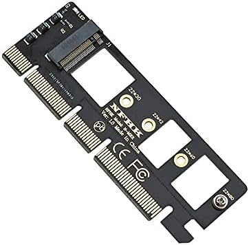 Acxico 1 PCS PCIE NVME M.2 SSD до PCIE3.0 X4 X8 X16 Extender Converter Adapter Expansion Card