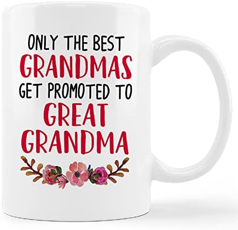 Голема Баба Кригла, Само Најдобрите Баби Се Промовираат Во Голема Баба Керамичка Кригла-11оз Кафе Млеко Чај Чаша, Прабаба Баба