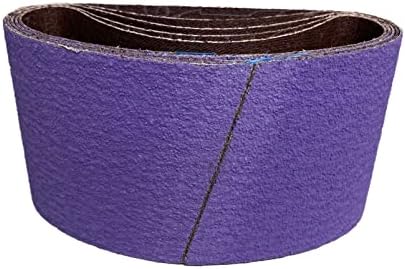 TG Abrasives 3-1/2 x 15-1/2 инчи 60 GTIN Sharming Belt Керамичка крпа, 15/пакет за употреба со 5 во дијауматски тапан со надувување на надувување