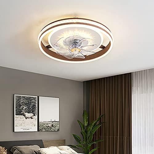 Модерен вентилатор на таванот Cutyz со осветлување LED светлосни тавани вентилатори со ламби модерни тавански вентилаторни светла со далечински управувач таванот ве?