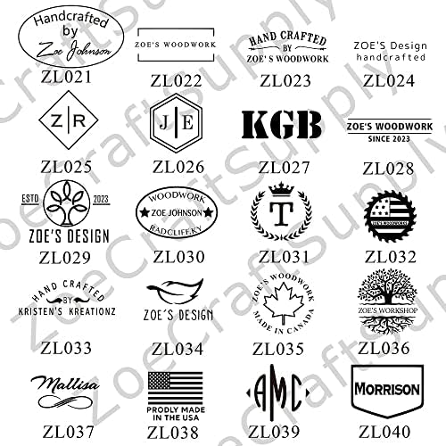 Прилагодено лого кожа заменливо печат, кожен печат, производители на прилагодени марки означуваат марки за кожа