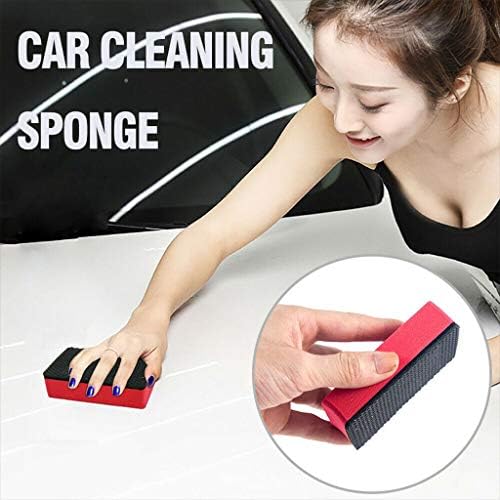 Mifyiar алатки сунѓер за чистење бар за чистење на автомобили, восок полски корисен подлога за чистење за чистење на бања за чистење