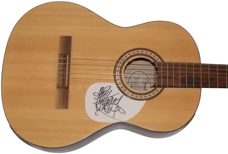 Ентони Киедис потпиша автограм со целосна големина Фендер Акустична гитара w/ Jamesејмс Спенс автентикација JSA COA - Црвени топли чили пиперки