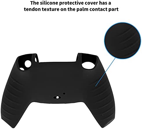 Ракувајте со силиконски ракав, капакот на контролорот за удобност за PS5