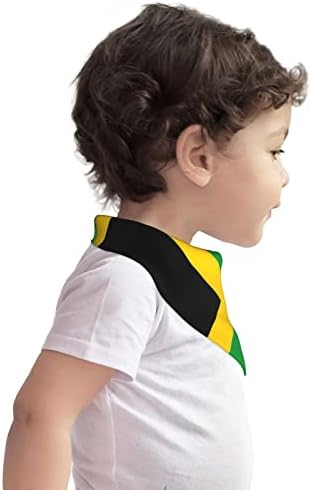 Аугенстерн Памук Бебешки Лигавчиња Јамајканско Знаме Гордост Бебе Бандана Лигави Лигавчиња За Заби Храна Лигавче