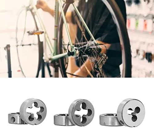 Walfront 10 парчиња завртки за завртки, комплети за поправки на легура од легура, за надворешни навои за поправка на велосипеди, склопување