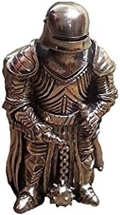 Паракорд мушка витез Темплар оклоп - Паракорд монистра со нож во бронза