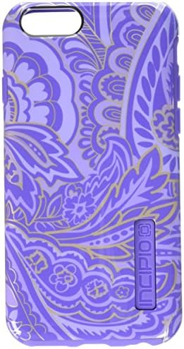 Incipio Iphone 6/6s Случај, [Хард Школка] [Двослоен] Dualpro Случај за iPhone 6/6s-Paisley Виолетова