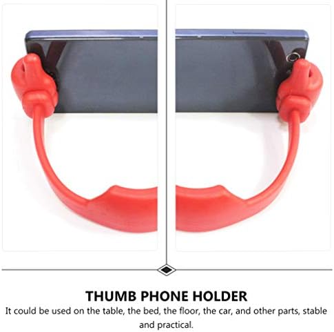 Tofficu 6pcs Thumb Design Телефонски штанд, мрзливиот држач за држач за таблети за таблети за таблети за мобилни телефони за
