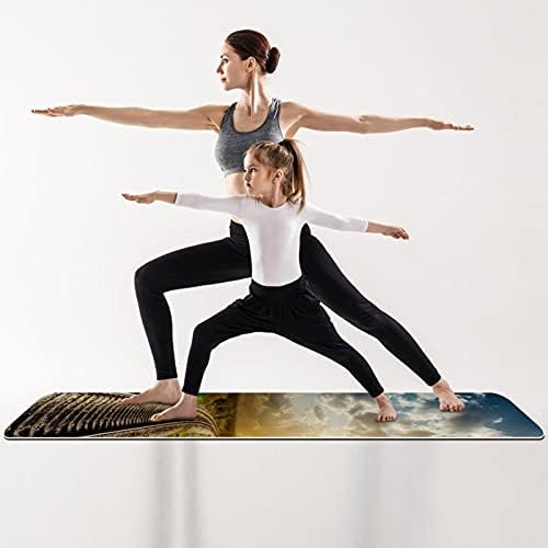 Siebzeh Track Model Premium Dossion Yoga Mat Eco Friendly Rubber Health & Fitness Nonlip Mat за сите видови на вежбање јога и пилатес