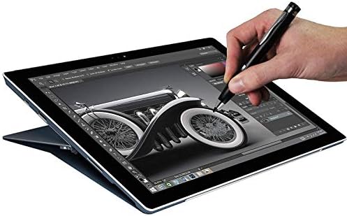 Broonel Black Mini Fine Point Digital Active Stylus Pen компатибилен со лаптопот Chuwi Herobook 14.1 инчен