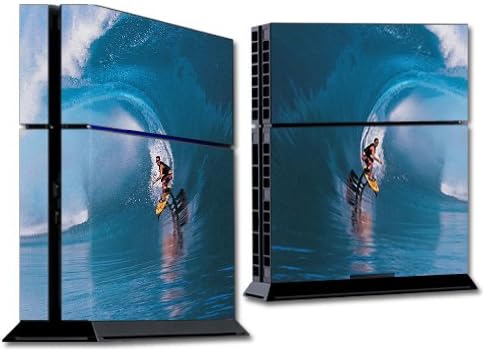 Moidyskins кожата компатибилна со Sony PlayStation 4 PS4 конзола за налепници на налепници SRINES Surfer