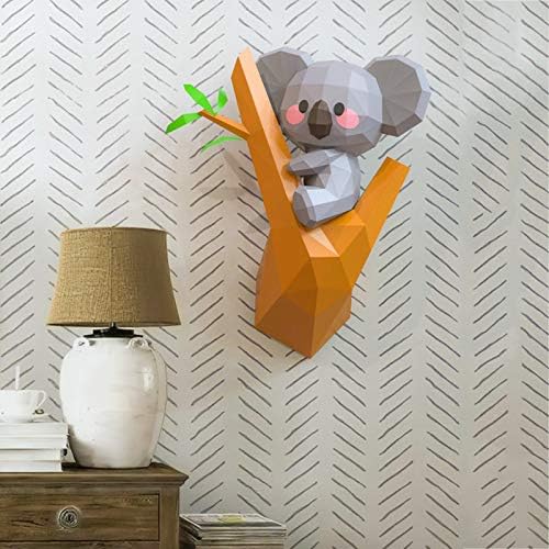 WLL-DP 3D Koala Wallид декорација DIY хартија