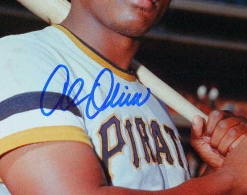 Ал Оливер автограмираше Затвори 8x10 Фото -JerseySource Auth - Автограмирани фотографии од MLB