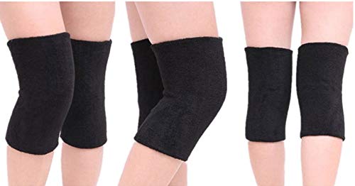 Yozoot памук не-лизгање меко апсорбирање на коленото подлога Поддршка за држач за заштита на ногата на ногата на ногата, задебелување на продолжено