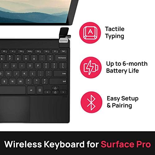 Brydge Microsoft Surface 12.3 Pro+ Bluetooth тастатура со TrackPad