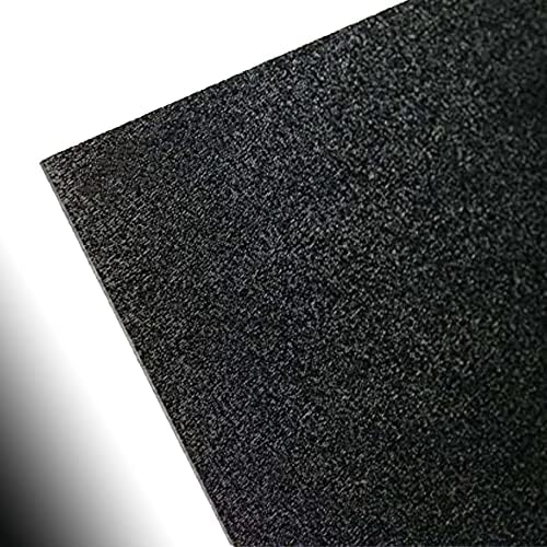 ABS црн пластичен лим-текстуриран еден страничен вакуум формирање-0.090 Дебели одбијте ја вашата големина