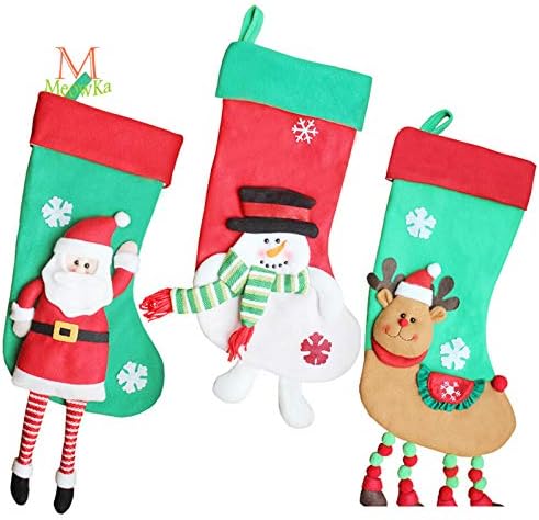 Божиќни украси на Линрус Божиќни дрвја за занаети занаети креативни светла божичка божиќни чорапи, в