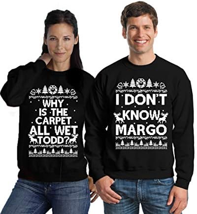Пекатес Марго Тод џемпери Тод Марго џемпери парови Божиќен џемпер