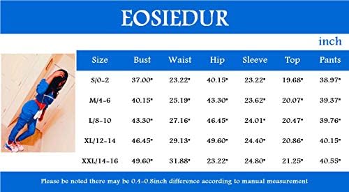 Eosiedur Women 2 Piect Облека за тренерки за патеки со лесни ветровити пулвер јакна јакна на врвни панталони сет
