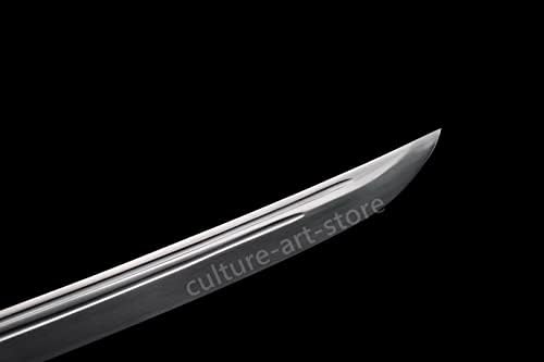 GLW нож 48 „Битка подготвена јапонска самурај катана 9260 пролетен челичен брич на челик остар