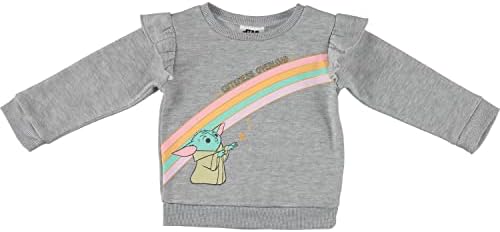 Warsвездени војни бебе девојчиња и облека за деца девојки поставени со маичка со руно и хеланки