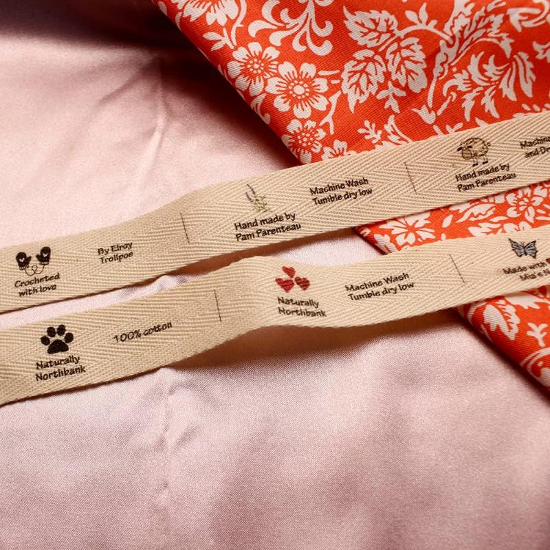 20х70мм, памук со памук, рамни или склопени етикети, ознаки за плетени работи, обичај, персонализа, рачно изработена етикета, шие пристап