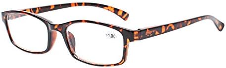 Очила за читање на Norperwis 5 пара квалитетни читатели пролетни шарки гроздобер очила за читање за мажи и жени