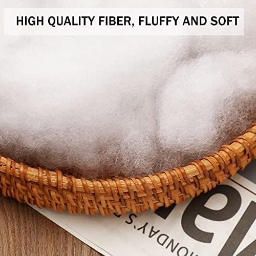 Novwang 3.5oz Premium Fiber Fils, полиестерско влакно полнење за полнење перница за полнење за полнење со перниче за полнење, висока еластичност