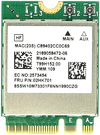 ЛИАН МО Безжична Картичка RЛ8822С со Ngff / M. 2wifi Интерфејс Поддржува 802.11 A/B/G/N/AC 5G 867M БЕЗЖИЧНО поврзување Со Интегриран Bluetooth