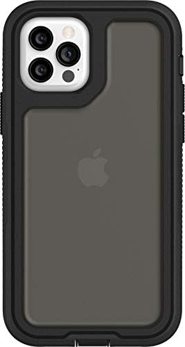 Грифин Технологија Преживеан Екстремни за iPhone 12 Про Макс-Асфалт Црна/Црна
