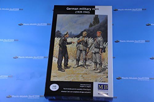 Германски војници 1939-42 Воени мажи 1/35 Мастер кутија 3510 од Masterbox