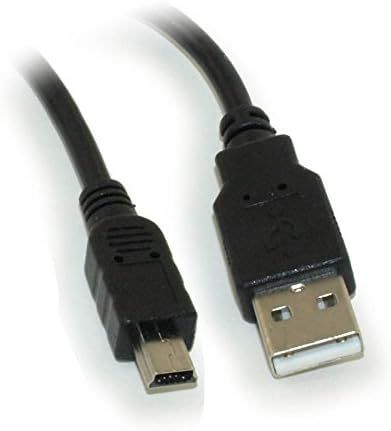 MyCableMart 6inch USB 2.0 Сертифициран 480Mbps Тип А машко до мини-б/5-пински кабел