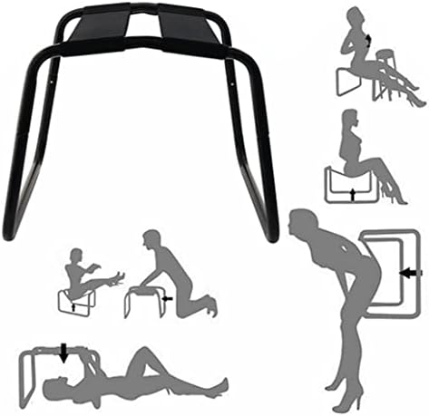 Преносен стол за засилувач на секс позиција - секс стол за парови игри за возрасни игри секс мебел што тресна столици за спална соба бања без