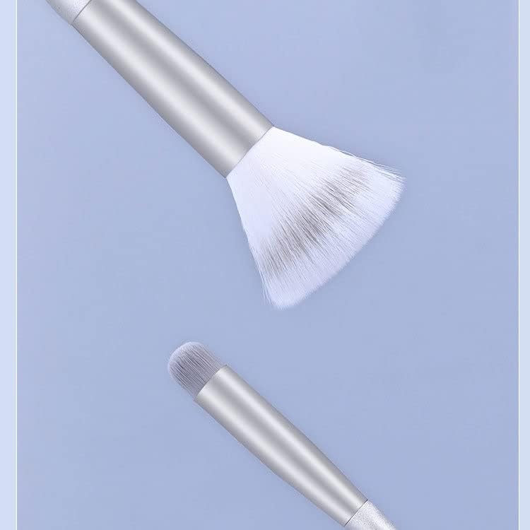 SLNFXC 8PC четка за шминка Постави комплетна четка за усни сенка за очи лабава прашок четка за убавина алатки за убавина