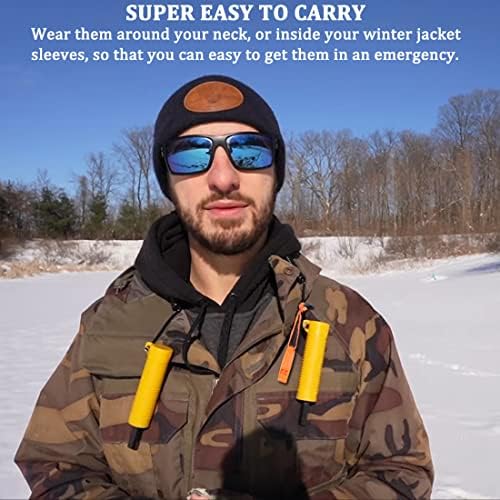 Лов што може да се повлече од безбедноста на мразот за риболов на мраз, уметничко лизгање, шила за безбедност на мраз, комплет за безбедност на риболов, додатоци за р